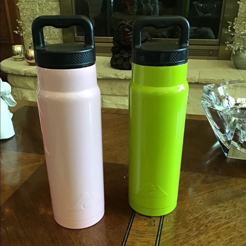 Pair of Stainless Steel water flasks